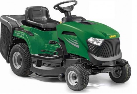 Trattorino con raccolta OKAY MASTER CUT 84-21/140 HMK-ST 450 - bilama - 432cc - taglio 84 cm - idrostatico - SPEDIZIONE GRATUITA